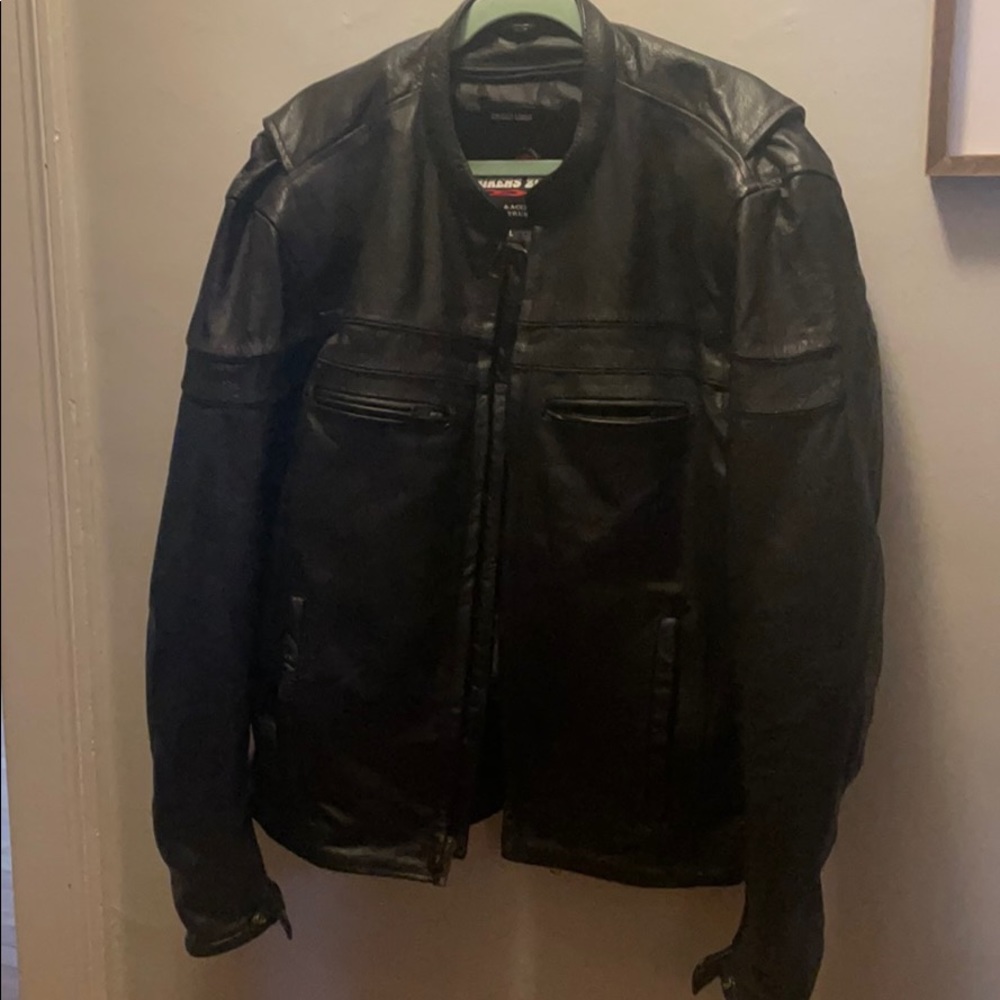 Motorcycle leather jacket